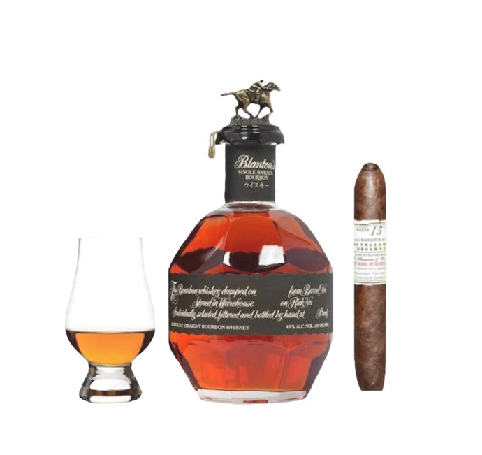 Blanton’s Black Edition-Cigar & Glencairn Gift Set