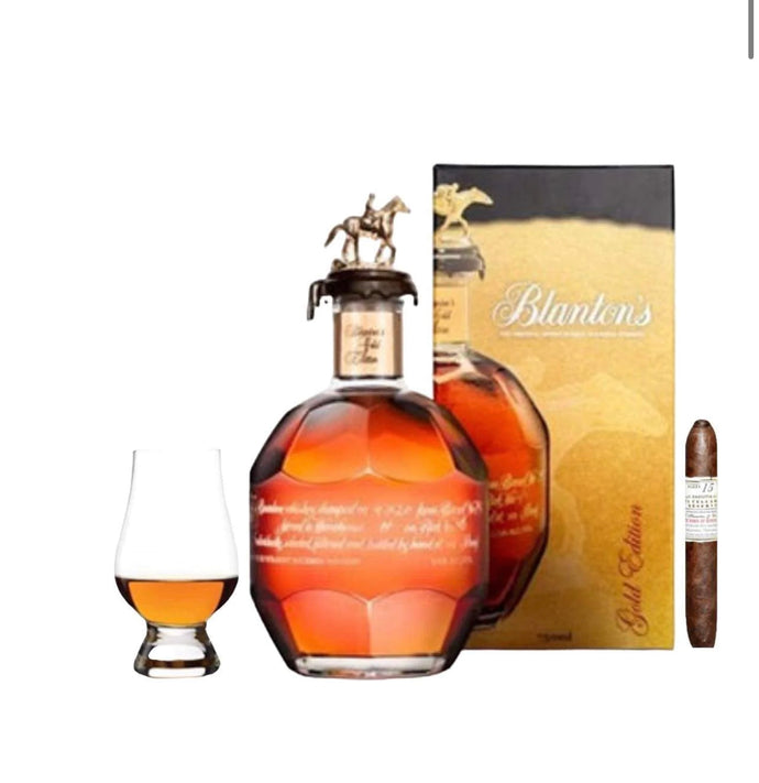 Blanton’s Gold Edition-Cigar & Glencairn Gift Set