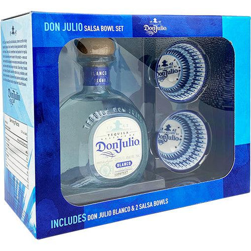 Don Julio 750ml gift set with salsa bowls-Tequila-Allocated Liquor